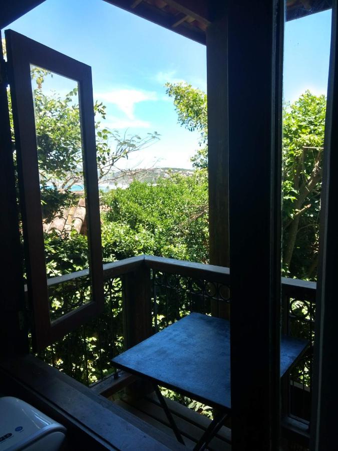 Suíte em Geribá a 50 metros da Praia com vista Búzios Exterior foto